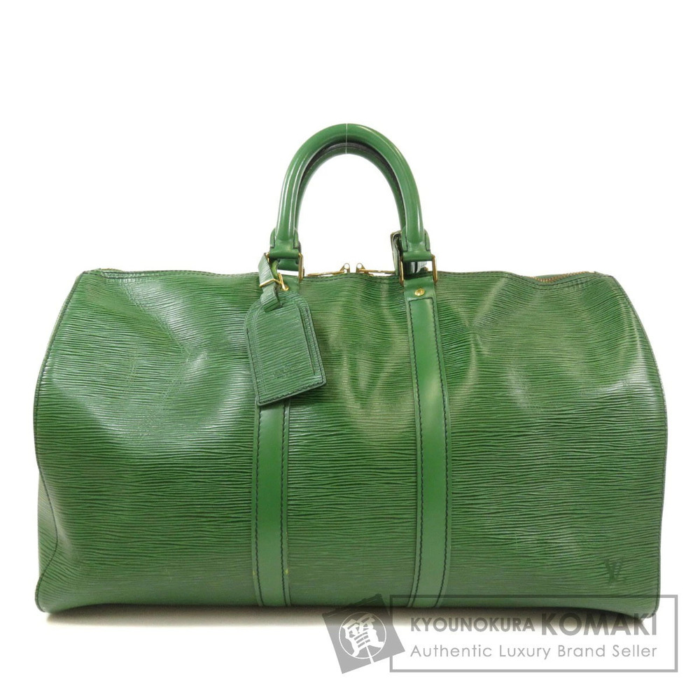 Louis Vuitton Keepall Epi Boston Bag Leather